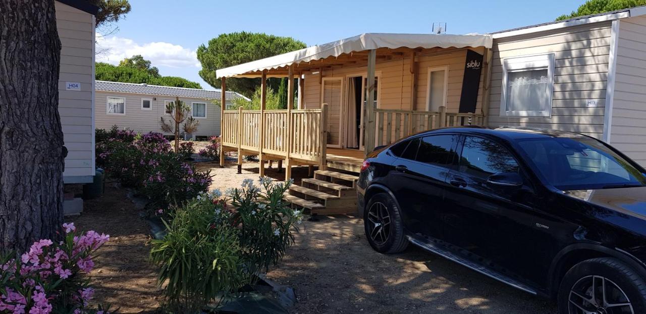 Les Mobilhomes Helvetiques 4 Etoiles Mar Estang Canet En Roussillon Exterior foto