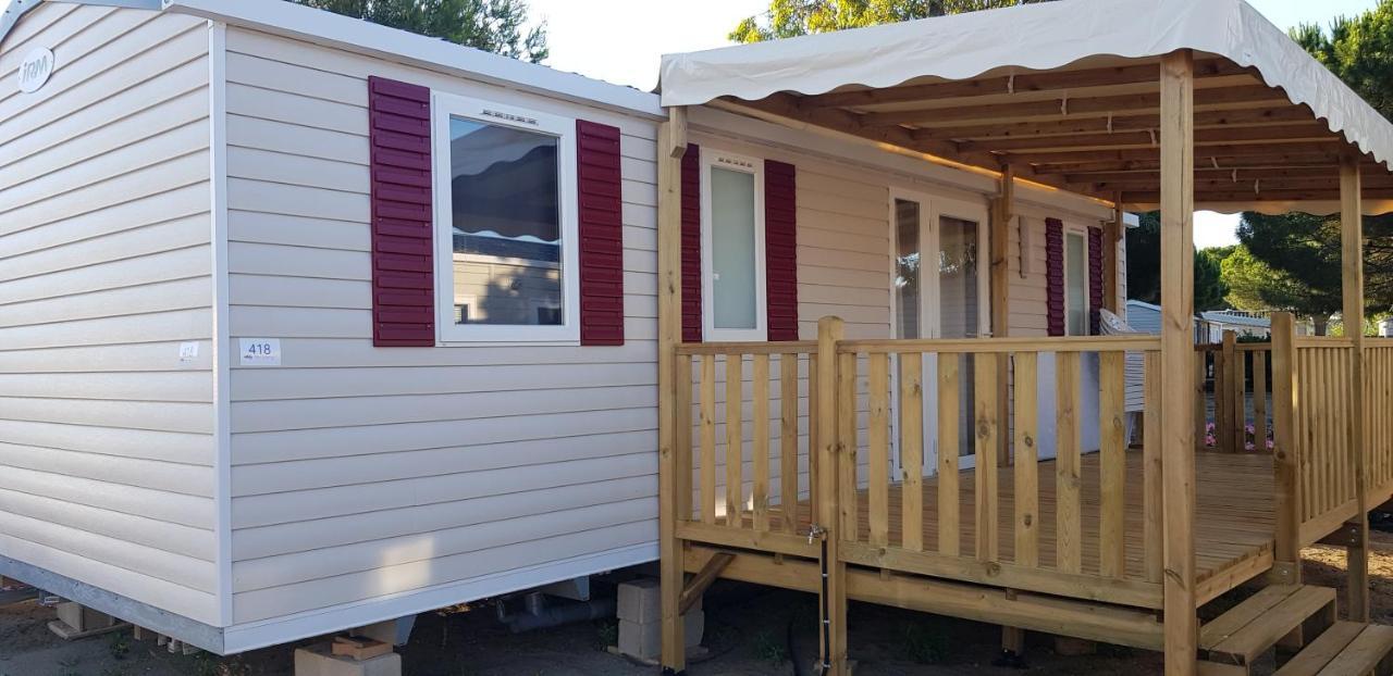 Les Mobilhomes Helvetiques 4 Etoiles Mar Estang Canet En Roussillon Exterior foto