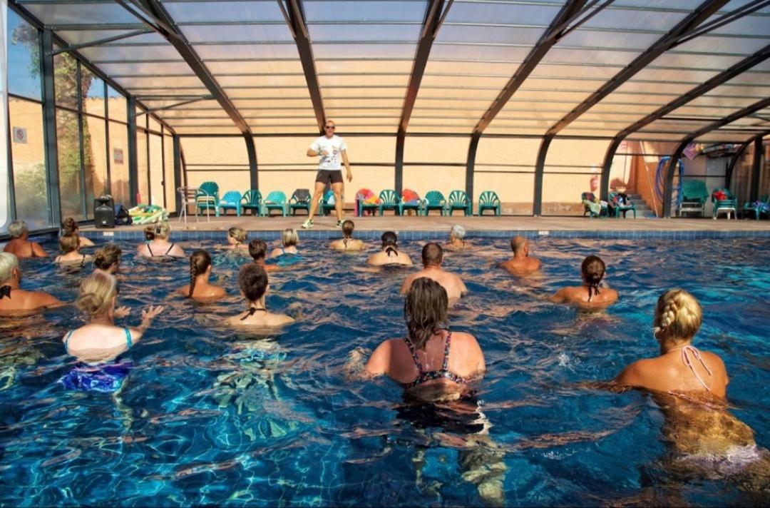 Les Mobilhomes Helvetiques 4 Etoiles Mar Estang Canet En Roussillon Exterior foto