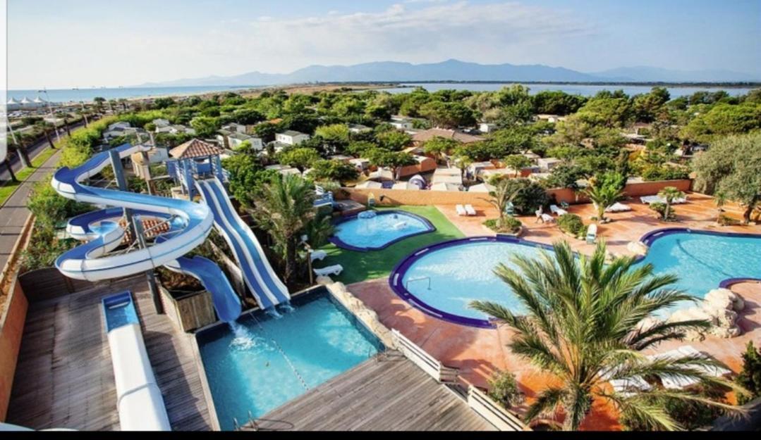 Les Mobilhomes Helvetiques 4 Etoiles Mar Estang Canet En Roussillon Exterior foto