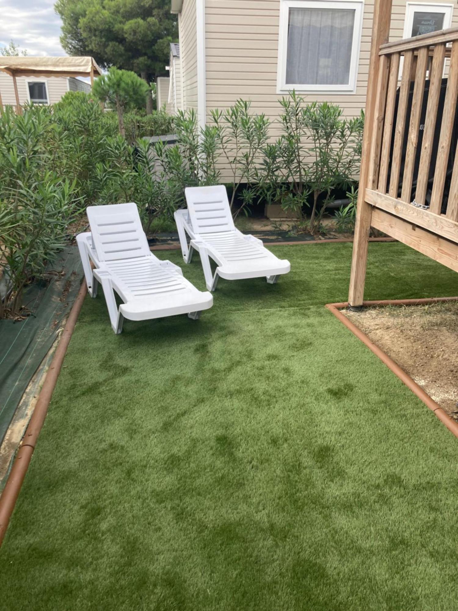 Les Mobilhomes Helvetiques 4 Etoiles Mar Estang Canet En Roussillon Exterior foto